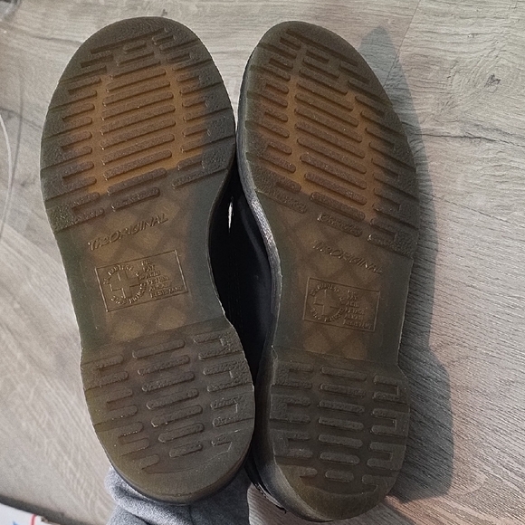 3989 Dr Martens black lace up oxford shoes mens size 10 - Picture 10 of 12